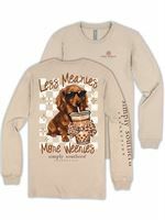 Simply Southern Long Sleeve More Weenie Less Meanie Shirt