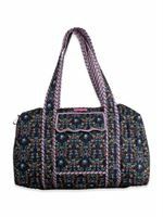 Simply Southern Quilted Duffel Bag Ribbon Floral