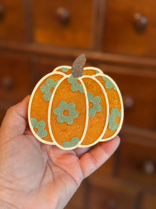 Floral Pumpkin Freshie Cranberry Marmalade