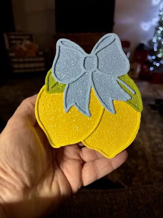 Lemons And Bows Freshie Mahogany Coconut