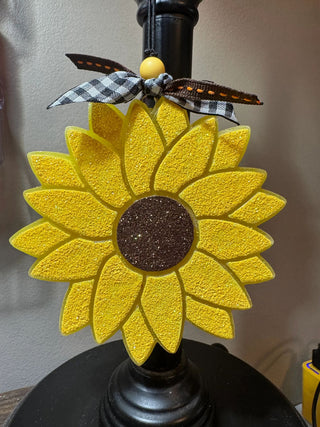 Sunflower Freshie Car Pina Colada