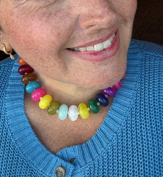 Claire Chunky Multi Color Necklace
