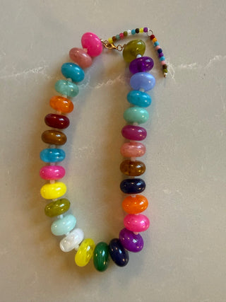 Claire Chunky Multi Color Necklace