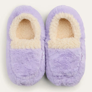Warmies Sherpa Slippers Lavender