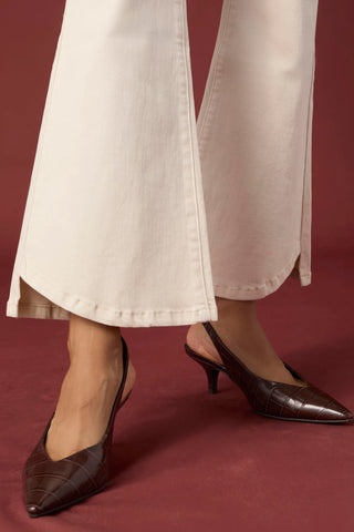 Willa Flare Pant With Curved Hem