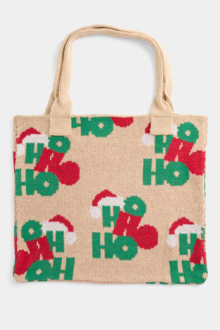 Christmas Shopper Tote-hohoho