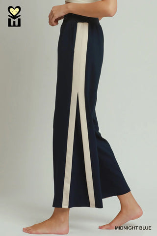 Off Duty Straight Leg Navy Pants