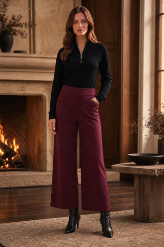 Dear Scarlett Wide Leg Pull On Pants