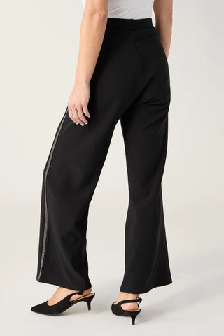 Georgie Wide Leg With Sparkle Stripe