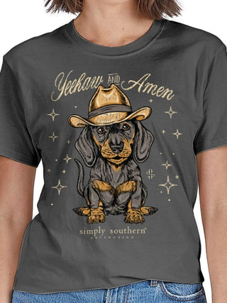 Yeehaw & Amen Tee