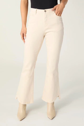 Willa Flare Pant With Curved Hem
