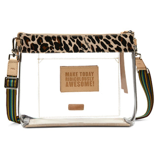 Consuela Downtown Crossbody Clear Mona