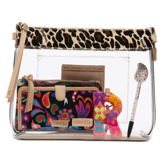 Consuela Downtown Crossbody Clear Mona
