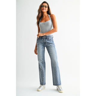 Mica Denim High-rise Loose Fit Star Jeans