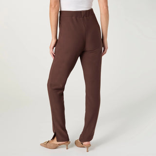 French Roast Georgie Straight Leg With Side Slit