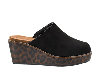 Corkys Maybe Later Black Wedge