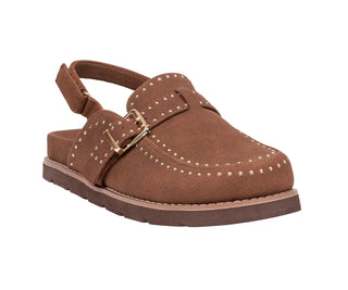 Corell Brown Slingback Mule