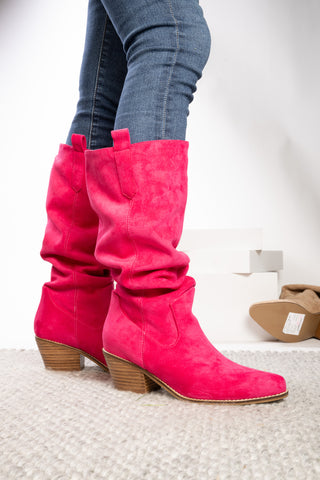 Corkys City Slicker Pink Boot