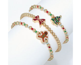 Holiday Bracelet With Charm