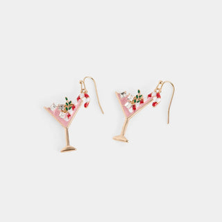 Holiday Martini Earrings