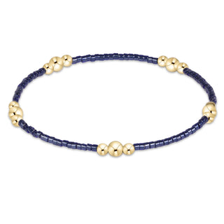 Enewton Hope Purpose Gold Bracelet - Navy