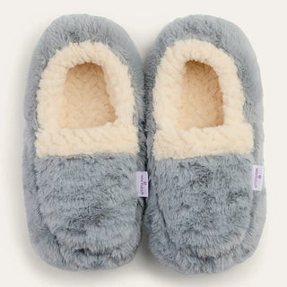 Sherpa Slippers Gray