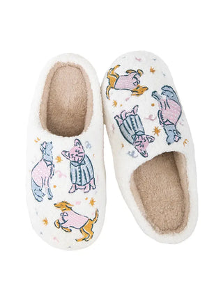 Posh Pets Fuzzy Slippers