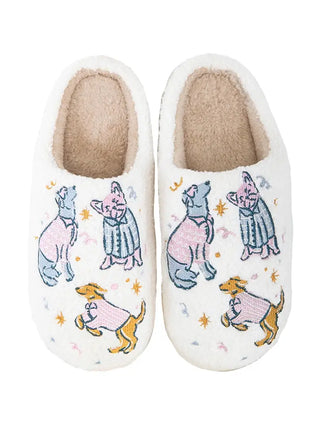 Posh Pets Fuzzy Slippers