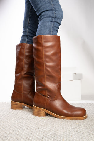 Corkys Put Up Or Shut Up Cognac Boot