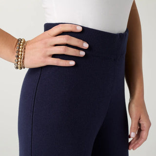 Navy Lightweight Heavenly-luxe Crop Bottom