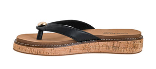 Corkys Off The Deep End Black Sandals