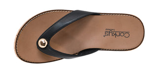 Corkys Off The Deep End Black Sandals