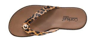Corkys Off The Deep End Leopard Sandal