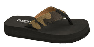 Corkys Overboard Camo Sandals
