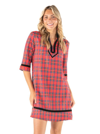 Simply Southern Plaid Holiday Dress