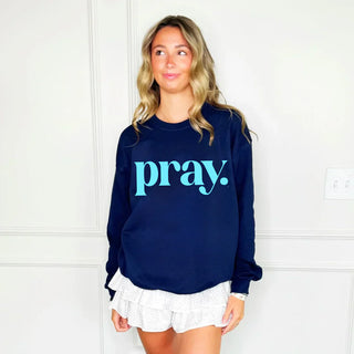 Pray Puff Sweatshirt