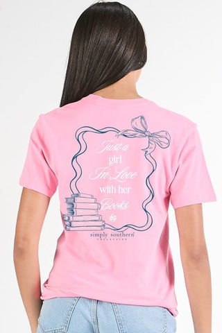 Simply Southern Book Lover SS Tee