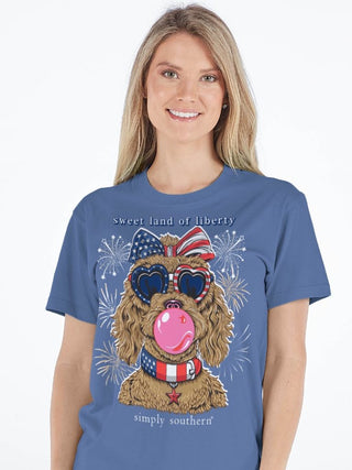 Simply Southern Dog Liberty Tee