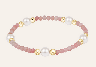 Enewton Extends Purpose Pearl 6MM Gem Bracelet - Pink Opal