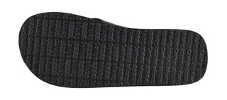 Corkys Summer Break Black Flower Emboss Flip Flop