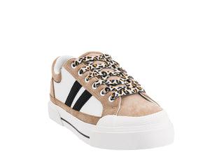 Corkys That's Her Sand White Black Sneaker