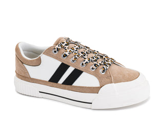 Corkys That's Her Sand White Black Sneaker