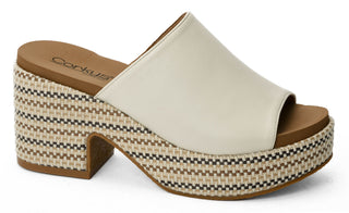 Corkys Totally Buggin Wedge - Ivory
