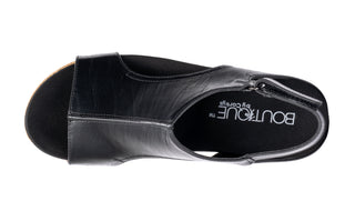 Corkys Volta II Black Smooth Wedge