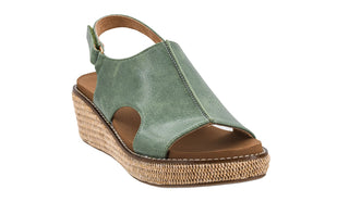 Corkys Volta II Leaf Green Wedge