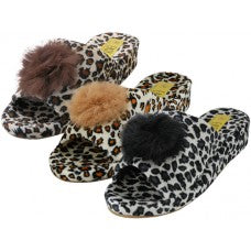 Lady Leopard Slippers