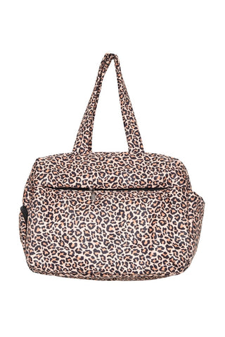 Leopard Duffel Weekender