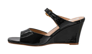 Corkys XOXO Black Patent