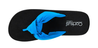 Corkys You Go Girl Blue Flip Flop