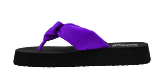 Corkys You Go Girl Purple Flip Flop